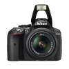 Цифровой фотоаппарат Nikon D5300 18-140 black kit (VBA370KV02/VBA370K002) изображение 2