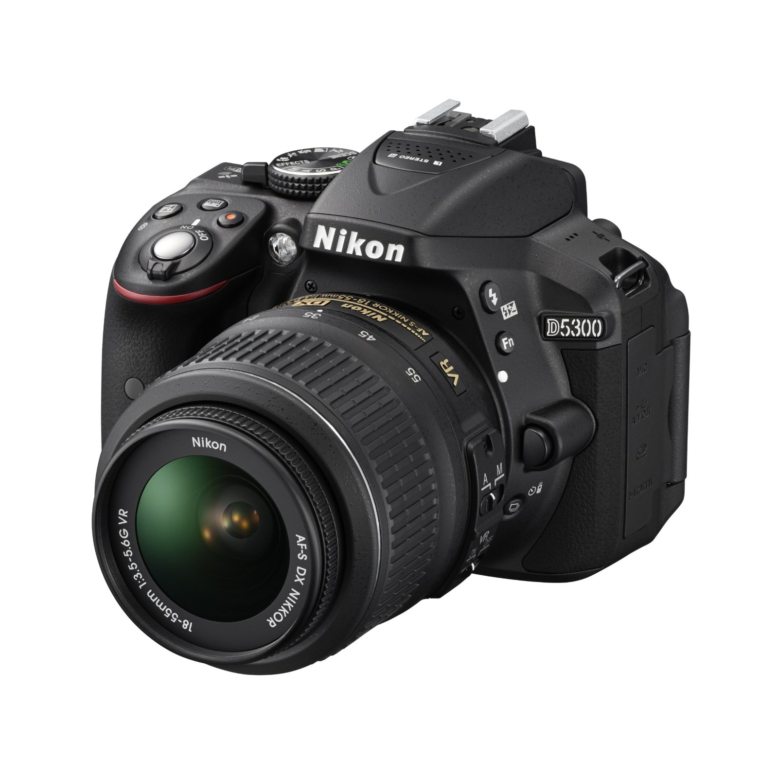 Цифровой фотоаппарат Nikon D5300 18-140 black kit (VBA370KV02/VBA370K002) изображение 3
