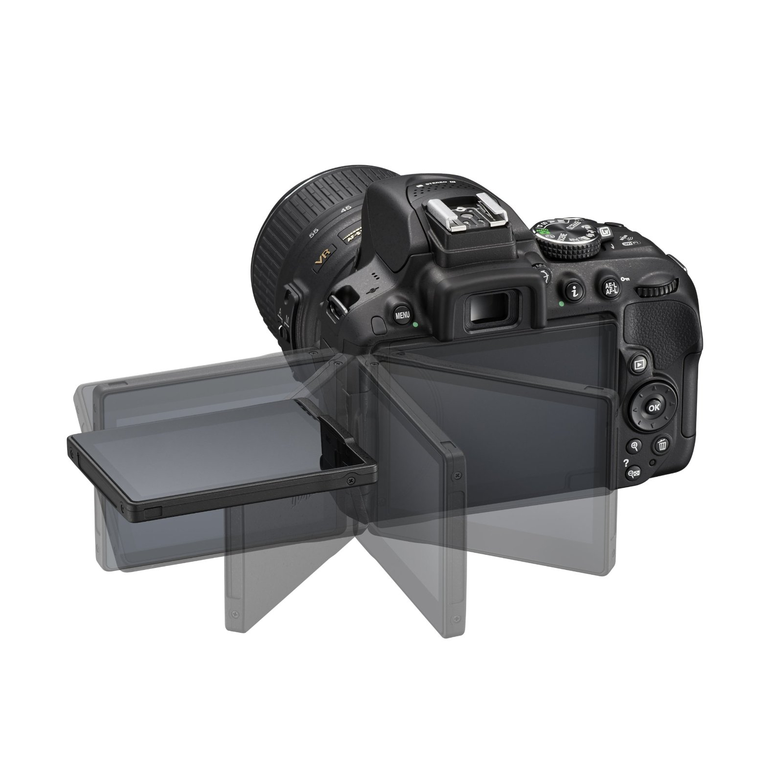 Цифровой фотоаппарат Nikon D5300 18-140 black kit (VBA370KV02/VBA370K002) изображение 6