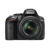 Цифровой фотоаппарат Nikon D5300 18-140 black kit (VBA370KV02/VBA370K002)