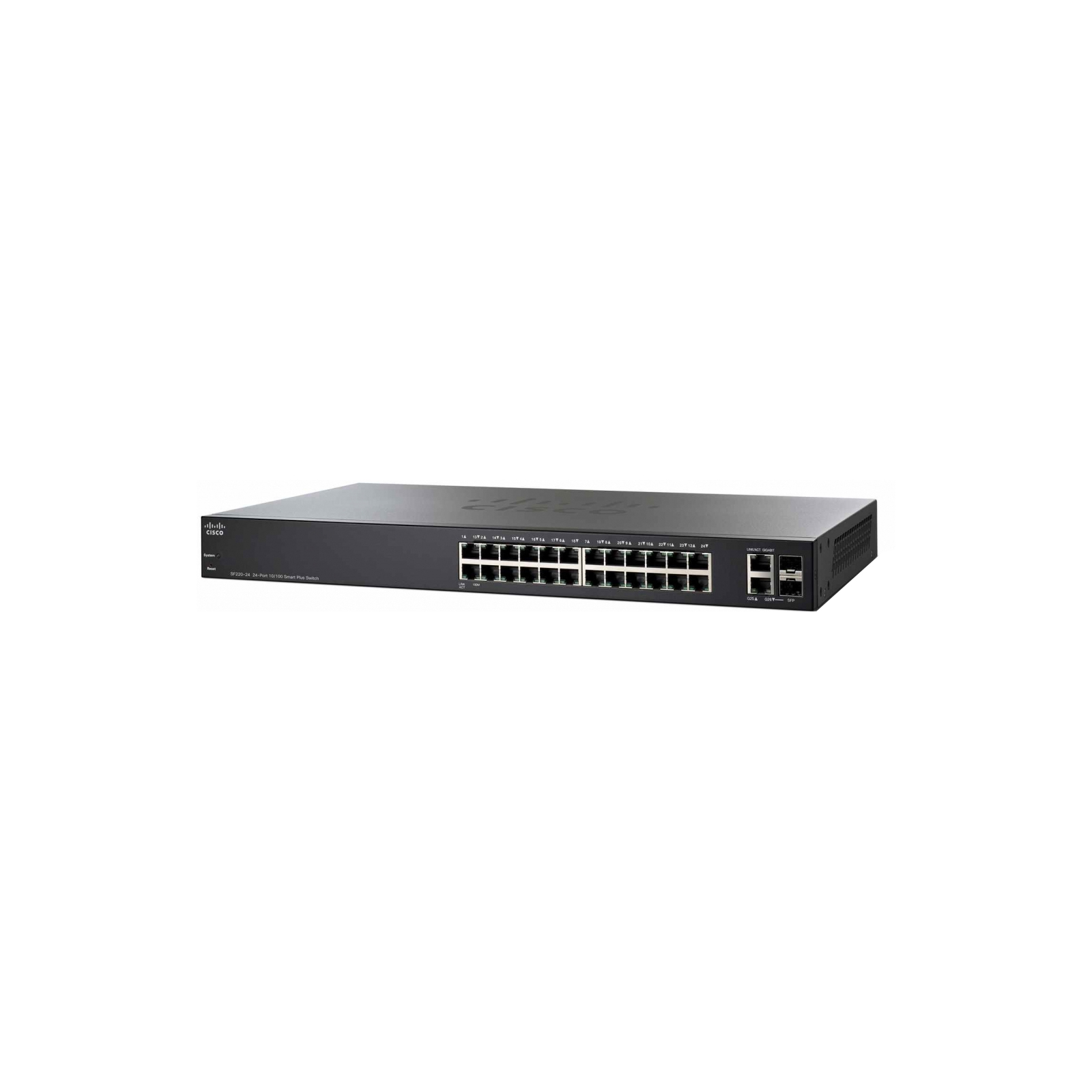 Коммутатор сетевой Cisco SF220-24 (SF220-24-K9-EU)
