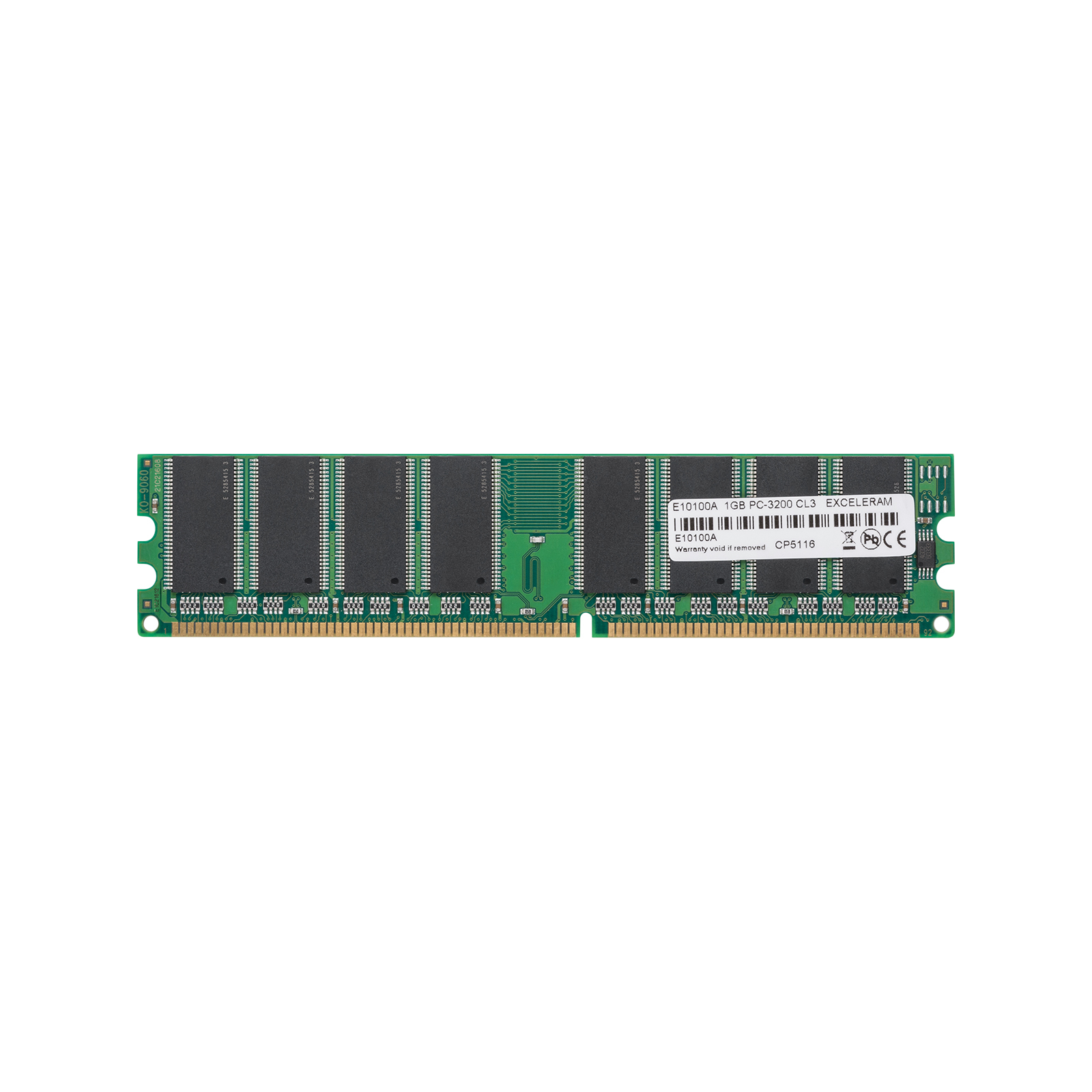 Модуль пам'яті для комп'ютера DDR 1GB 400 MHz eXceleram (E10100A) зображення 2