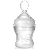 Бутылочка для кормления Nuby Natural Touch с силиконовой ложечкой 150 мл, 3м+ (67275) изображение 3