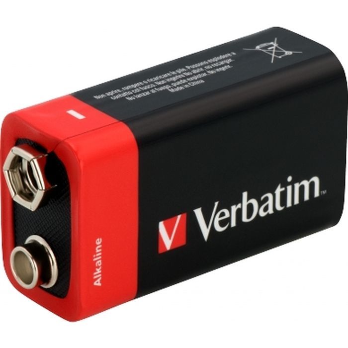 Батарейка Verbatim Крона Alcaline 9V * 1 (49924) изображение 4