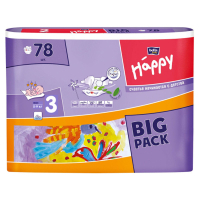 Подгузники Bella Baby Happy Midi 5-9 кг 78 шт (5900516602352)