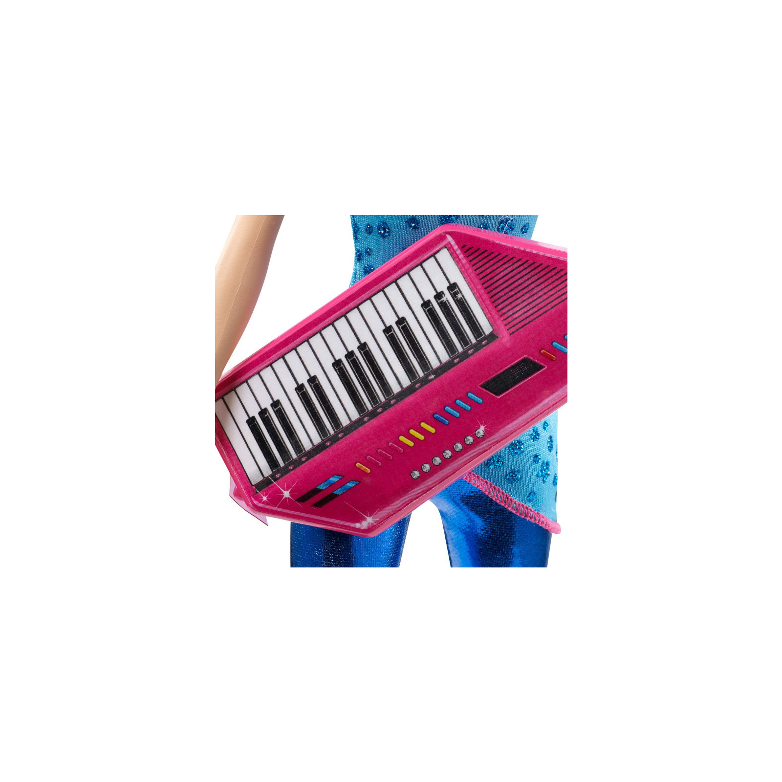 Кукла Barbie Рок-принцесса Звезда сцены с синтезатором (CKB60-2) изображение 3