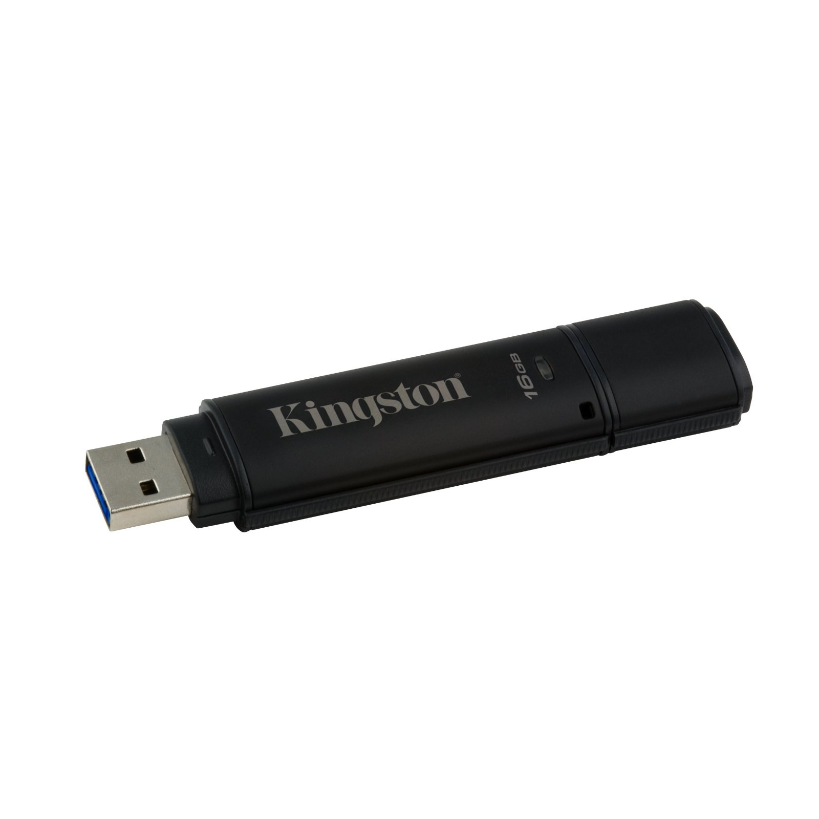USB флеш накопичувач Kingston 16GB DataTraveler 4000 G2 Metal Black USB 3.0 (DT4000G2/16GB) зображення 4