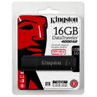 USB флеш накопитель Kingston 16GB DataTraveler 4000 G2 Metal Black USB 3.0 (DT4000G2/16GB) изображение 5