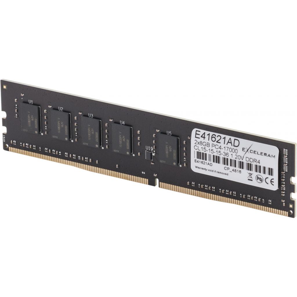Модуль пам'яті для комп'ютера DDR4 16GB (2x8GB) 2133 MHz eXceleram (E41621AD) зображення 5