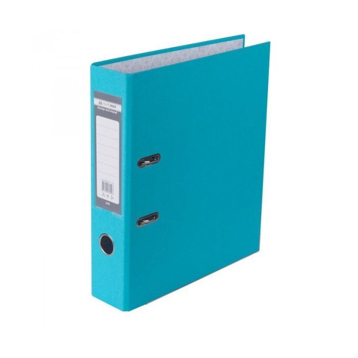 Папка - регистратор Buromax А4, 70мм, JOBMAX PP, sky-blue, built-up (BM.3011-14c)