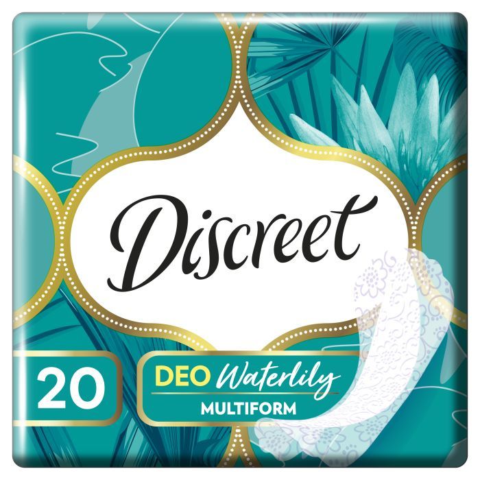 Щоденні прокладки Discreet Deo Water Lily 60 шт. (8001090170354/8700216152983)