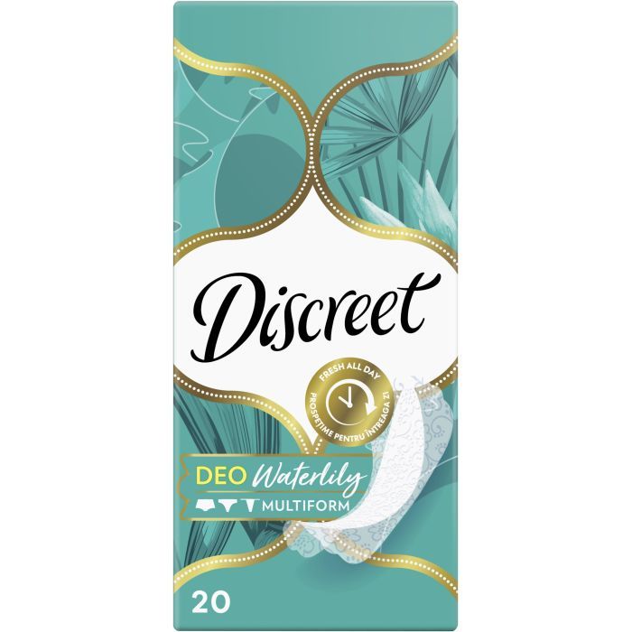 Щоденні прокладки Discreet Deo Water Lily 60 шт. (8001090170354/8700216152983) зображення 2