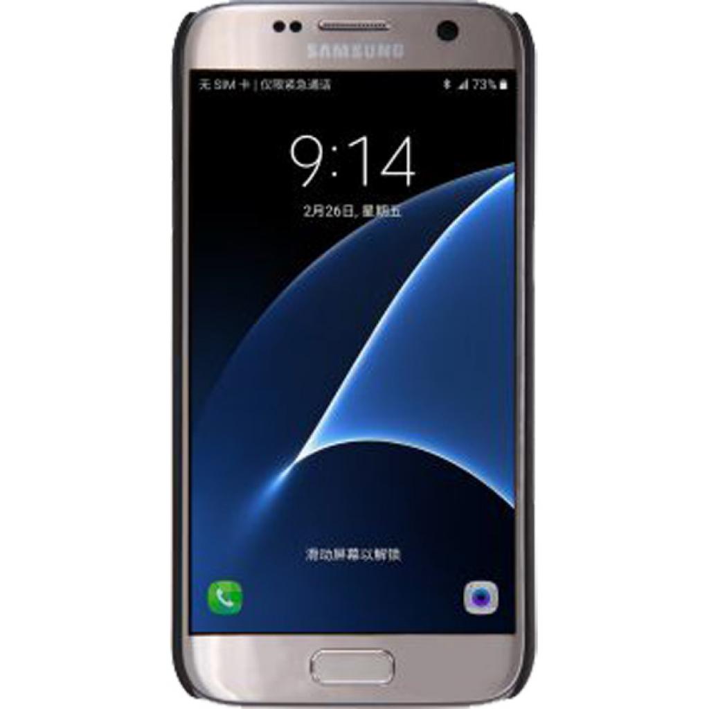 Чохол до мобільного телефона Nillkin для Samsung G930/S7 Flat - Super Frosted Shield (Black) (6274122) зображення 3