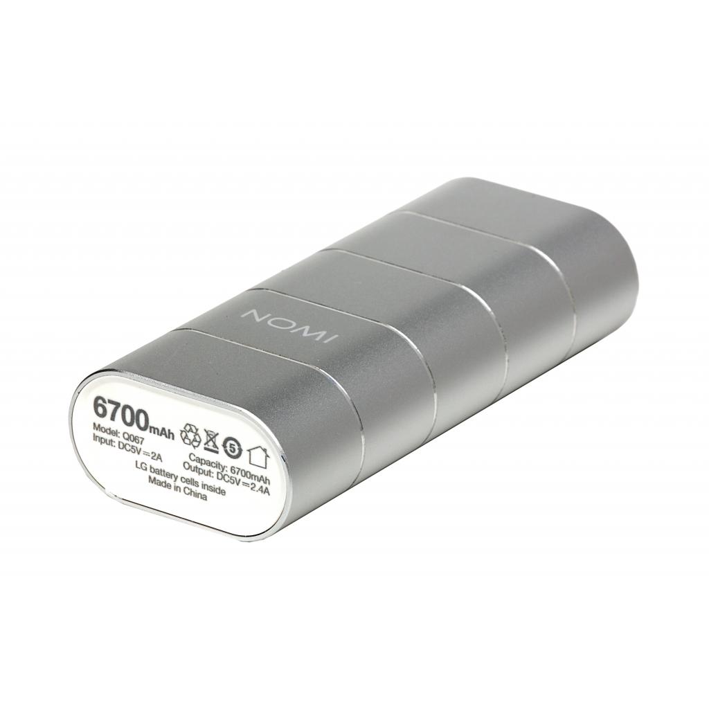 Батарея універсальна Nomi Q067 6700mAh (249104) зображення 4