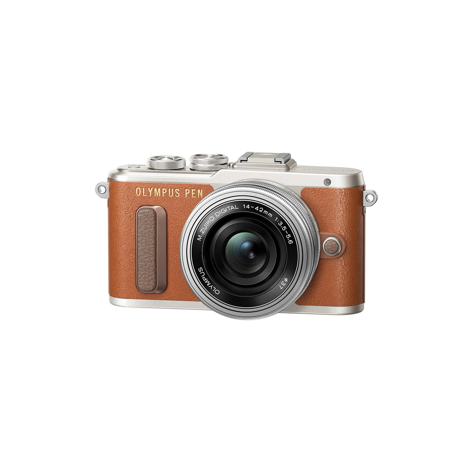 Цифровой фотоаппарат Olympus E-PL8 14-42 mm Pancake Zoom Kit brown/silver (V205082NE000)