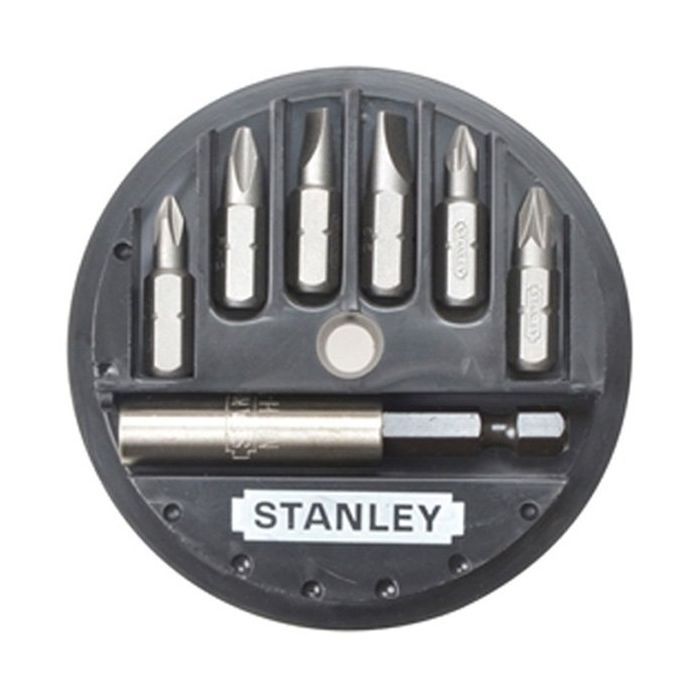 Набір біт Stanley біти Sl, Ph, Pz 7шт. + магнітний тримач (1-68-737) зображення 2