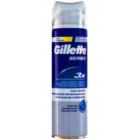 Гель для бритья Gillette Series Sensitive Skin 200 мл (7702018403516)