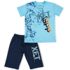 Футболка дитяча Breeze з шортами "XFT" (10925-128B-blue)