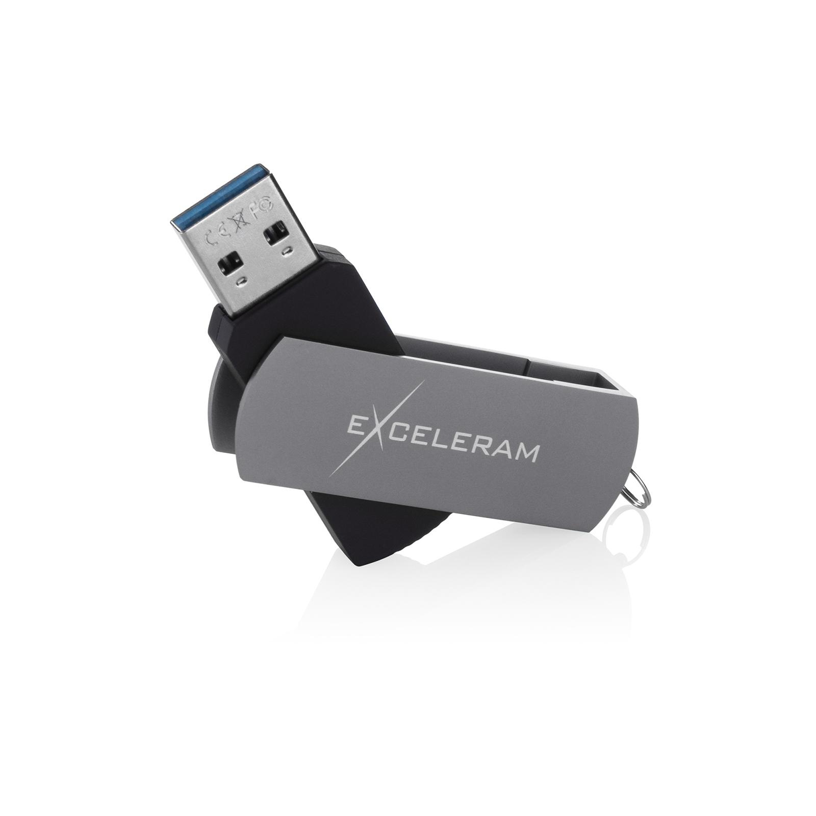 USB флеш накопичувач eXceleram 16GB P2 Series Silver/Black USB 3.1 Gen 1 (EXP2U3SIB16) зображення 3