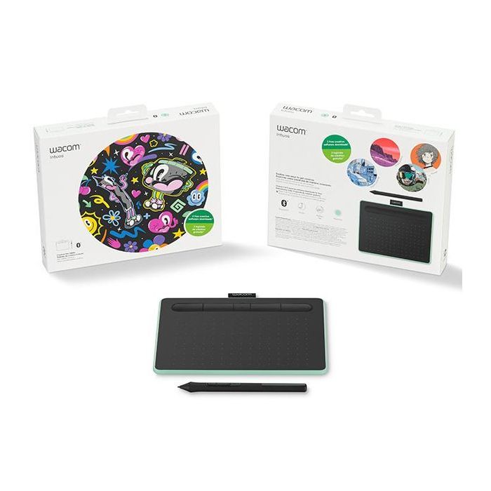 Графічний планшет Wacom Intuos M Bluetooth pistachio (CTL-6100WLE-N) зображення 9