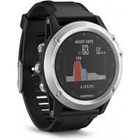 Смарт-часы Garmin Fenix 3 HR GPS Silver with Black Silicone Band (010-01338-77) изображение 3
