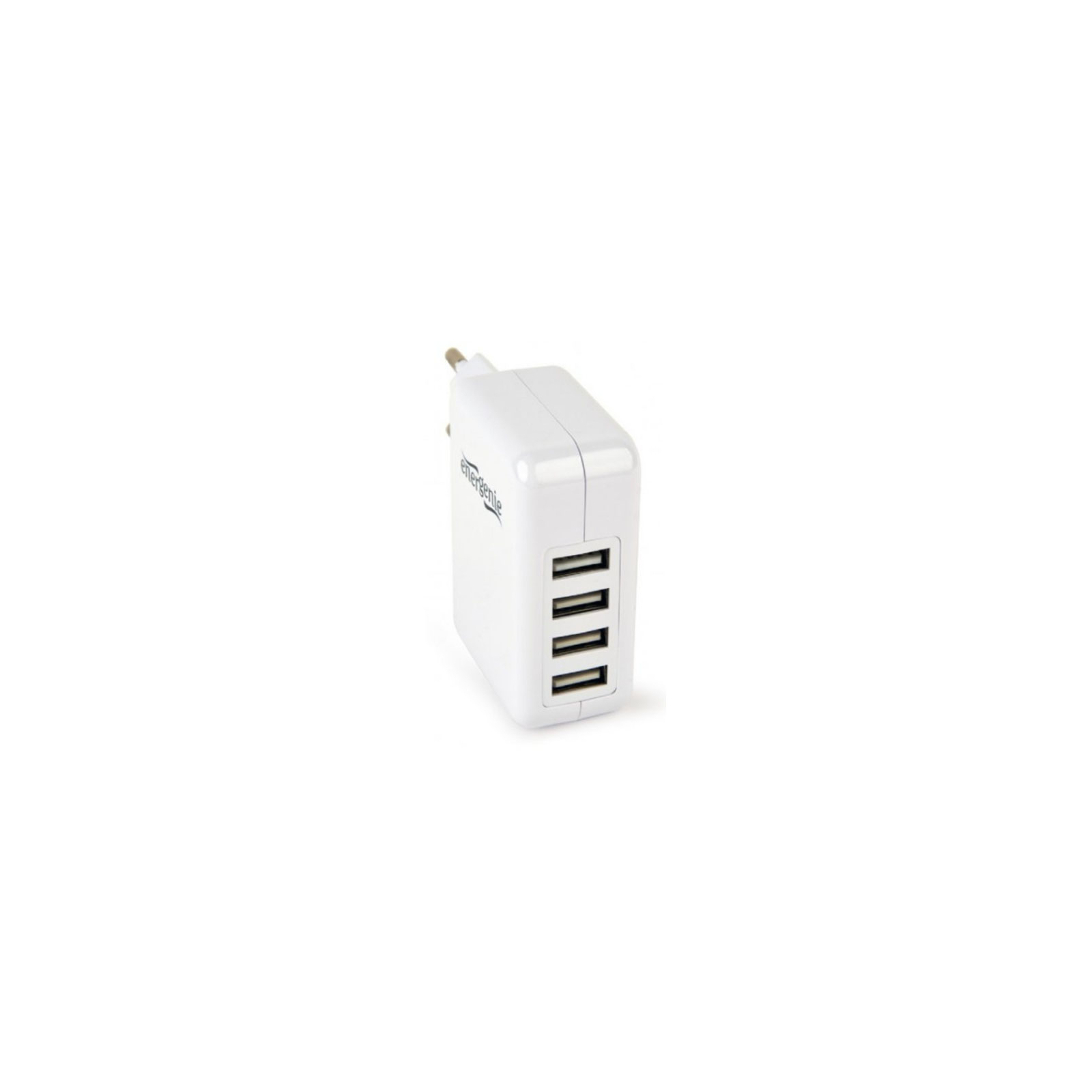 Зарядний пристрій EnerGenie 4 USB, 3.1A (EG-U4AC-02) зображення 3