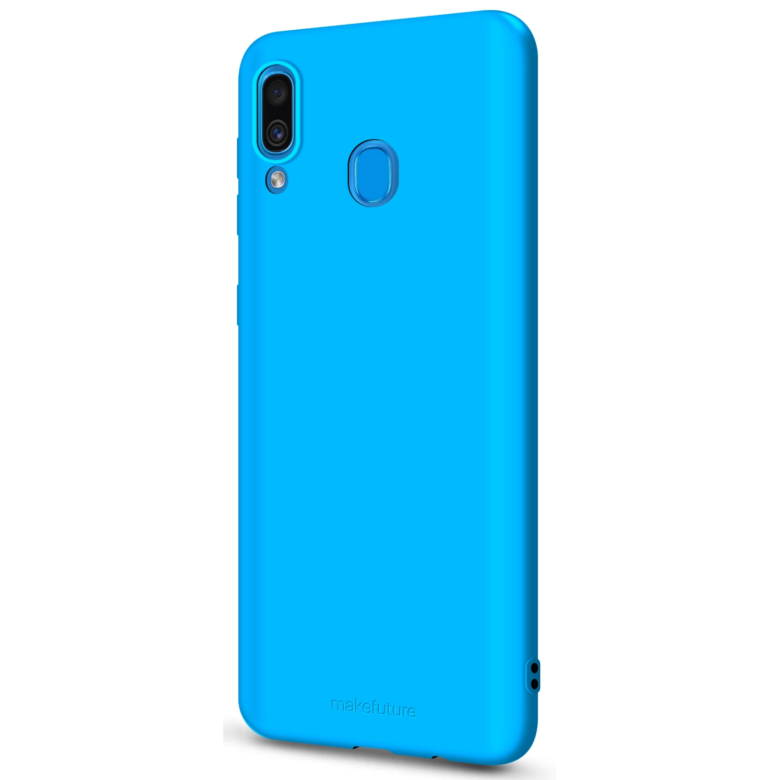 Чохол до мобільного телефона MakeFuture Flex Case (Soft-touch TPU) Samsung A20/A30 Light Blue (MCF-SA205LB) зображення 3