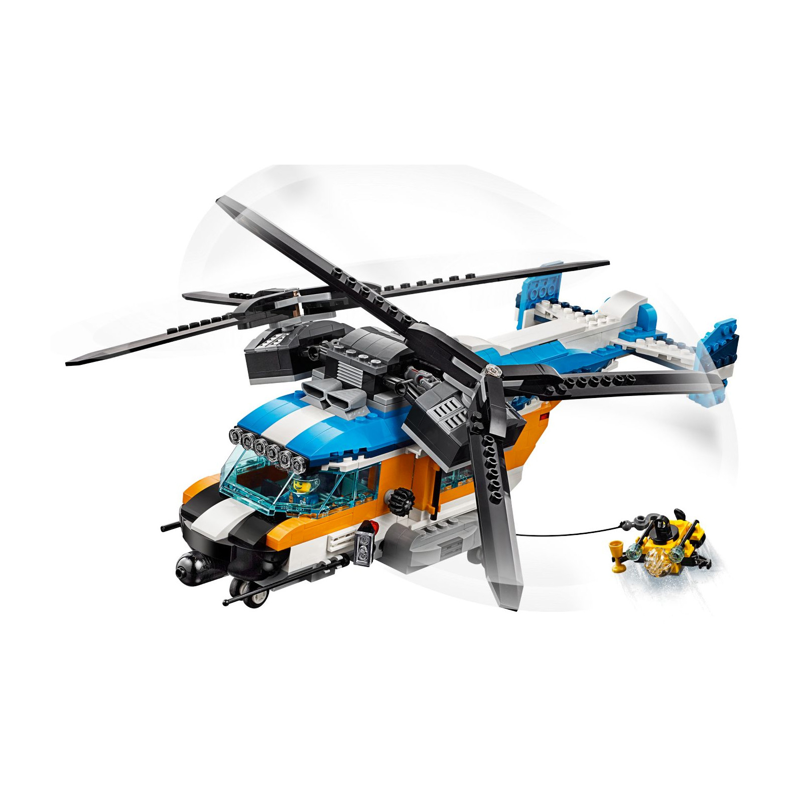 Конструктор LEGO Creator Двогвинтовий гелікоптер (31096) зображення 3
