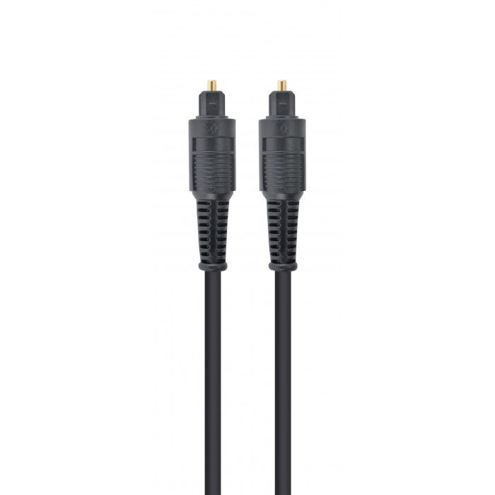 Кабель мультимедийный Optical Toslink M-M 1m black Cablexpert (CC-OPT-1M)