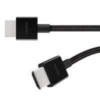 Кабель мультимедийный HDMI to HDMI 1.0m V2.1 Belkin (AV10176BT1M-BLK) изображение 3