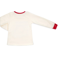 Пижама детская Matilda флисовая со шляпкой (9110-3-134G-red) изображение 5