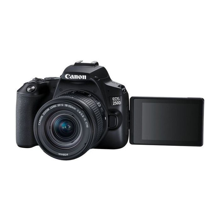 Цифровой фотоаппарат Canon EOS 250D kit 18-55 IS STM Black (3454C007) изображение 10