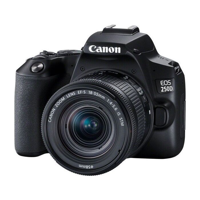 Цифровой фотоаппарат Canon EOS 250D kit 18-55 IS STM Black (3454C007)