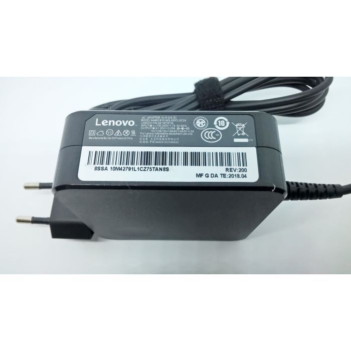 Блок живлення до ноутбуку Lenovo 65W 20V/3.25A, 15V/3A, 9V/2A, 5V/2A, USB Type-С, wall mount (ADLX65CLGC2A / A40239) зображення 3