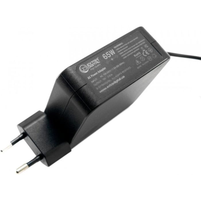 Блок питания к ноутбуку Extradigital Acer 19V, 3.42A, 65W (5.5x2.5) High Quality (PSA3854) изображение 2