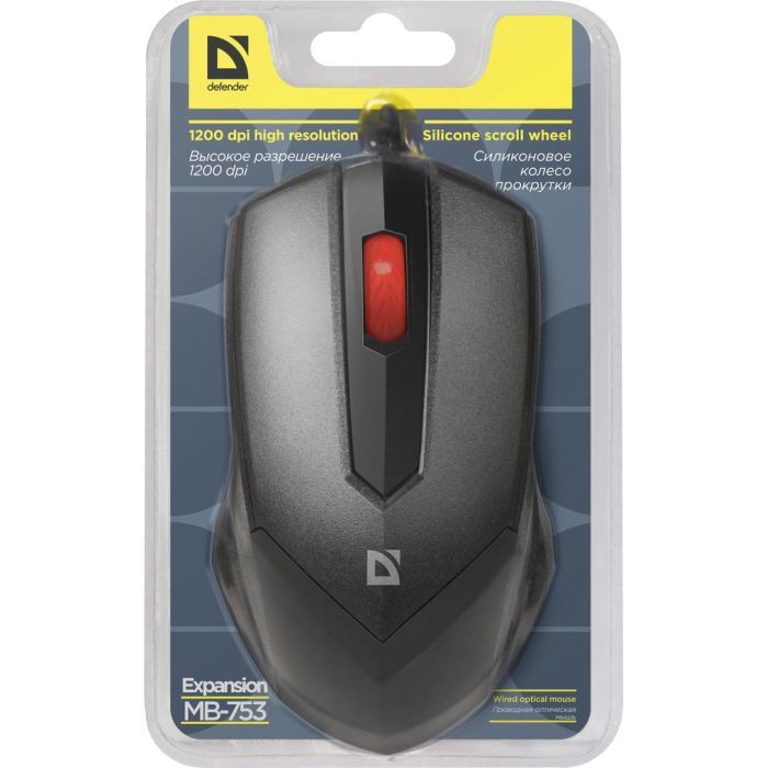 Мышка Defender Expansion MB-753 Black (52753) изображение 4