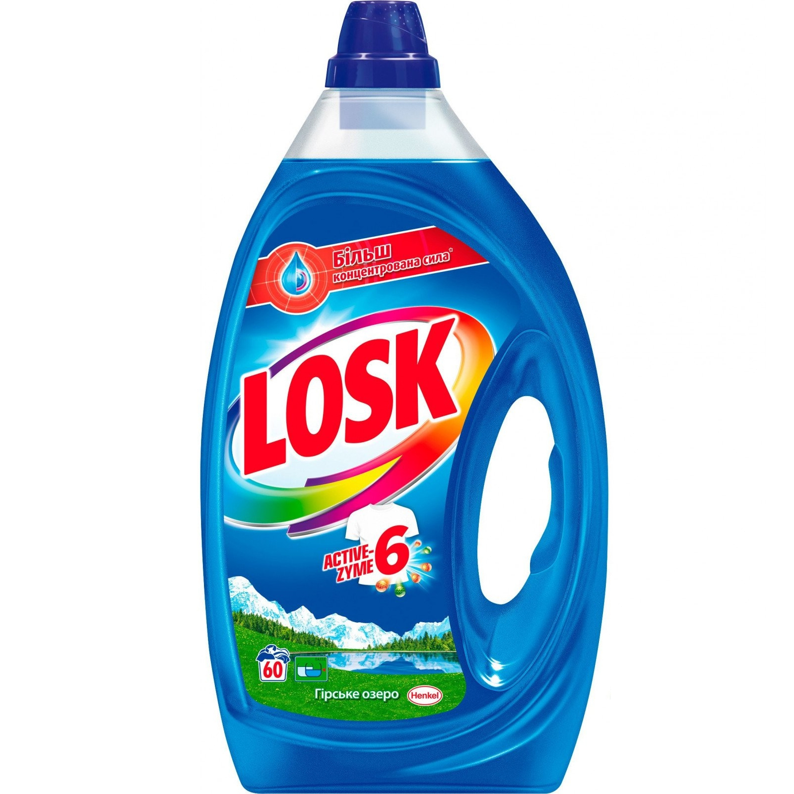 Гель для прання Losk Гірське Озеро, 3 л (9000101331400)