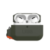 Чохол для навушників UAG для Airpods Pro Silicone Olive Drab/Orange (10225K117297) зображення 2