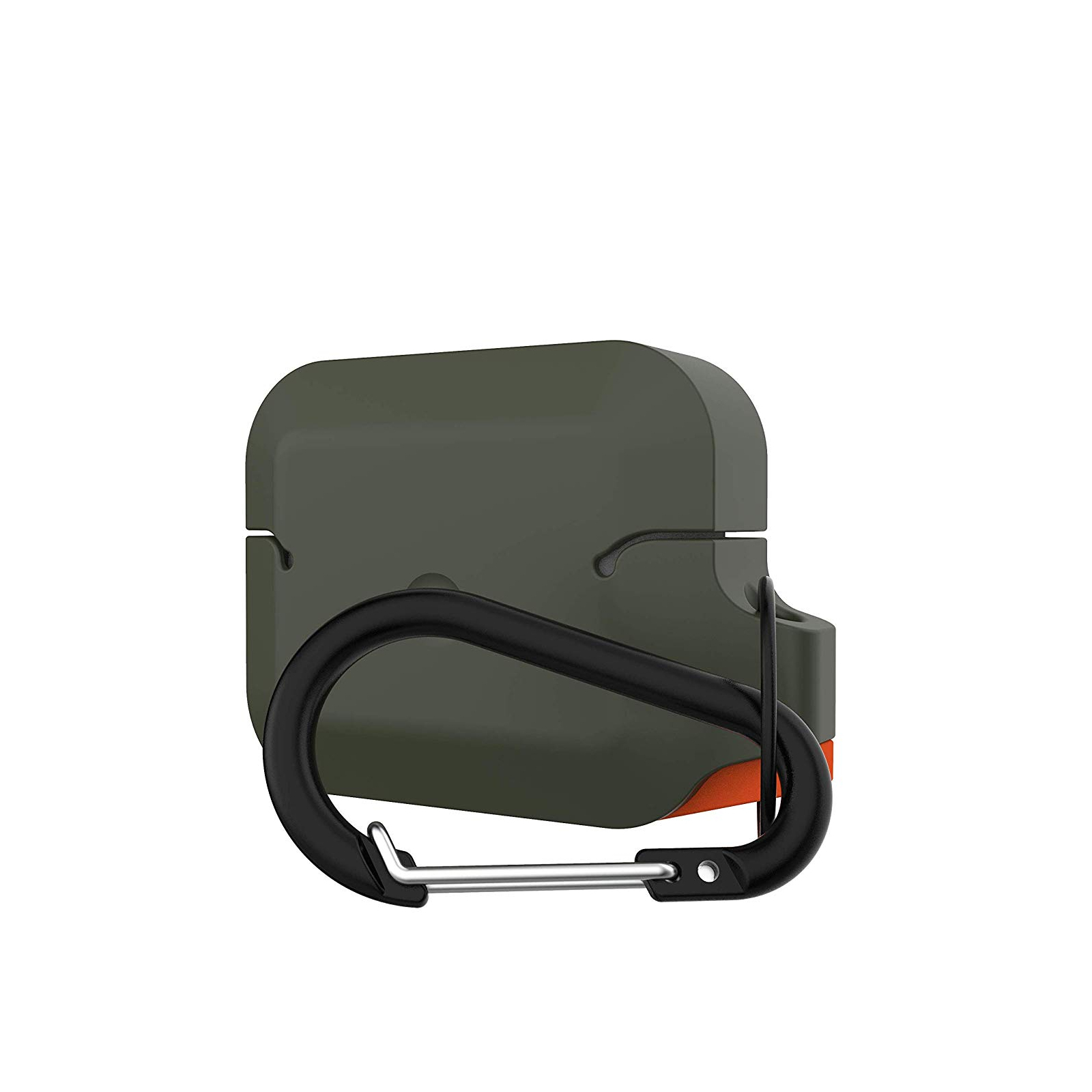 Чехол для наушников UAG для Airpods Pro Silicone Black/Orange (10225K114097) изображение 3