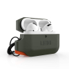 Чохол для навушників UAG для Airpods Pro Silicone Olive Drab/Orange (10225K117297) зображення 7