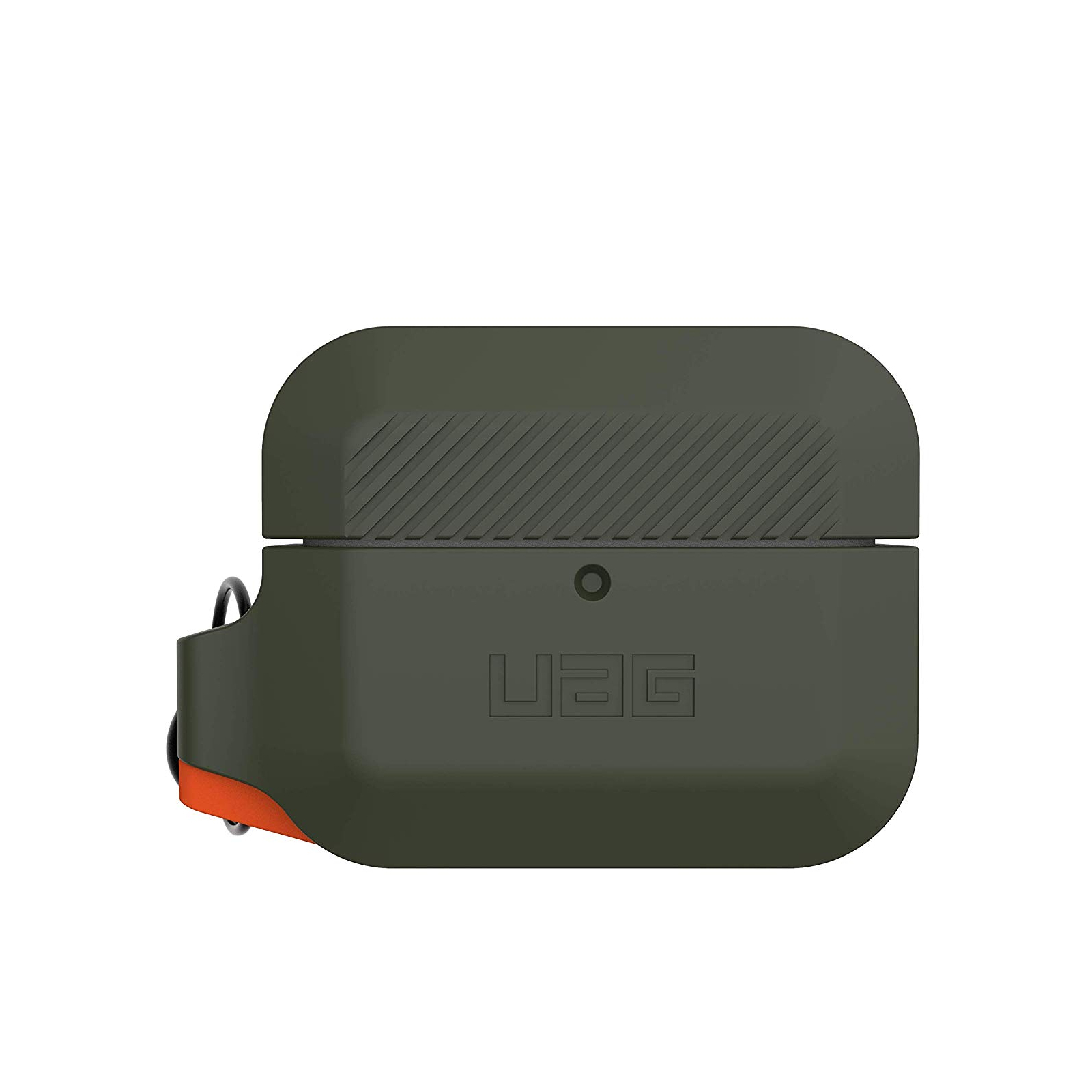 Чохол для навушників UAG для Airpods Pro Silicone Olive Drab/Orange (10225K117297)