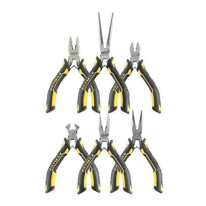 Набор инструментов Stanley мини плоскогубцев и кусачек FatMax, 6 шт (FMHT0-80541)
