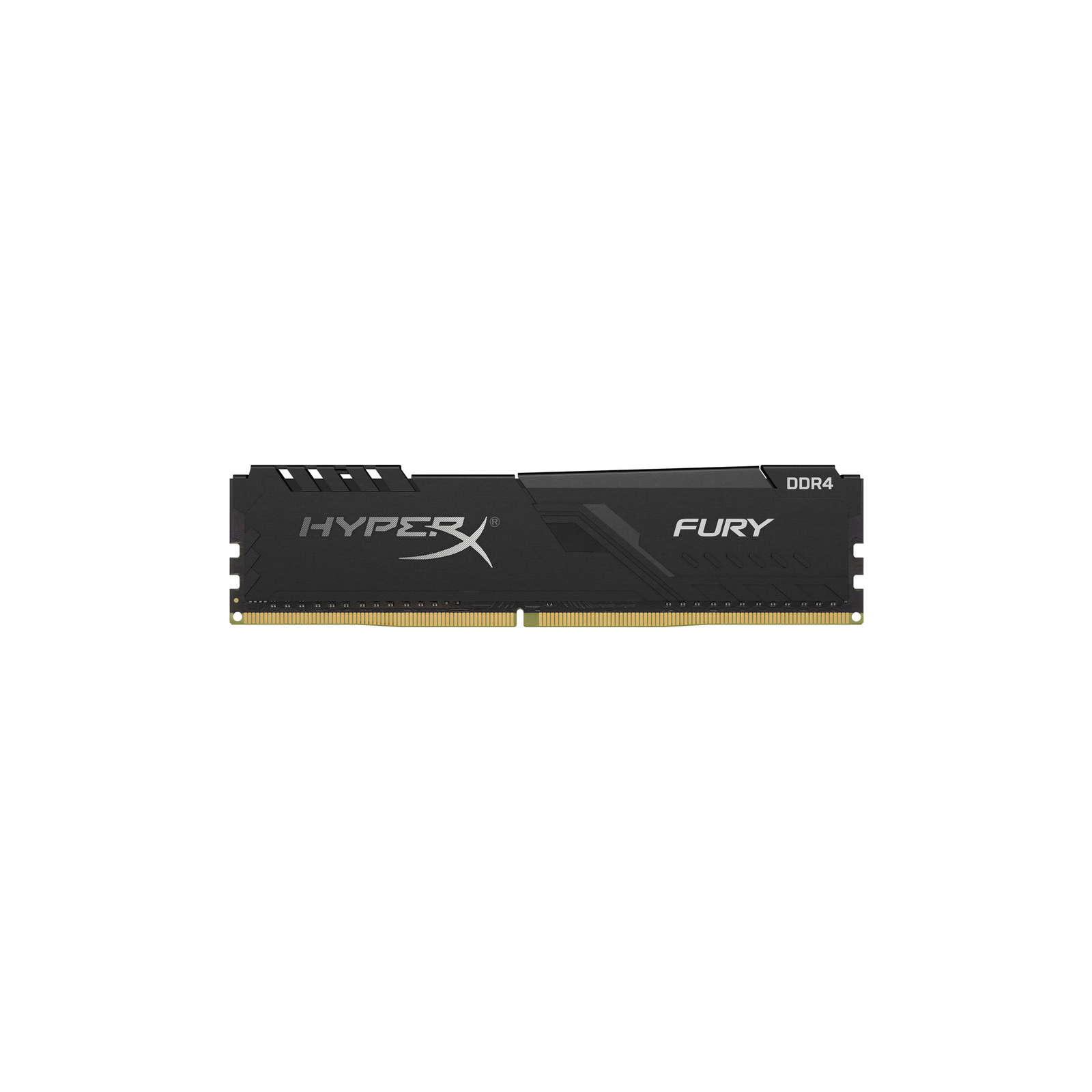 Модуль пам'яті для комп'ютера DDR4 16GB 2666 MHz Fury Black Kingston Fury (ex.HyperX) (HX426C16FB4/16)