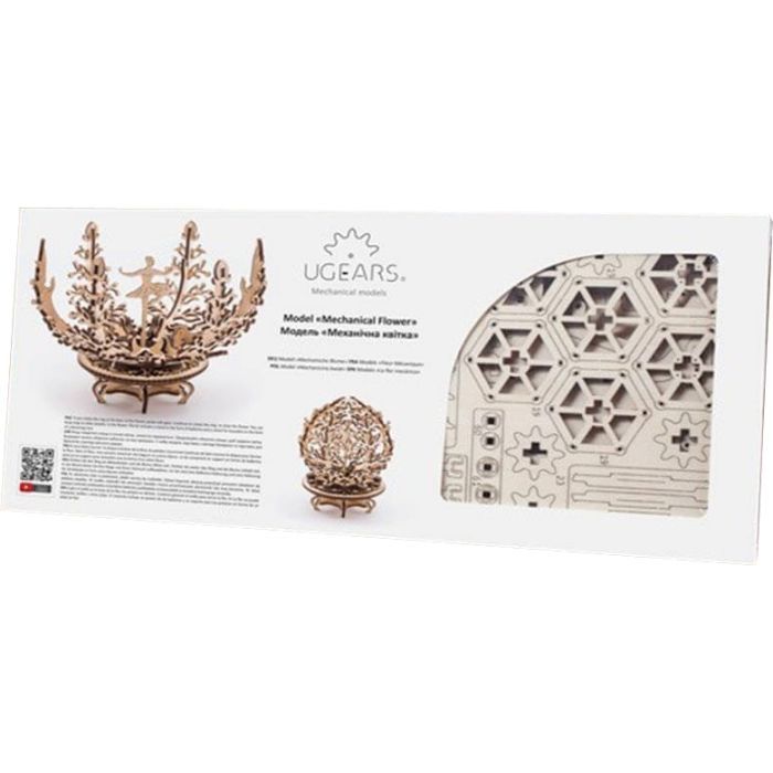 Конструктор Ugears механический цветок (70019) изображение 7