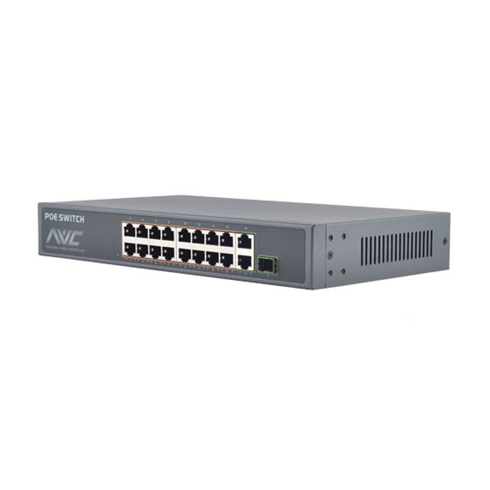 Комутатор мережевий NVC NVC-1816GSR зображення 2