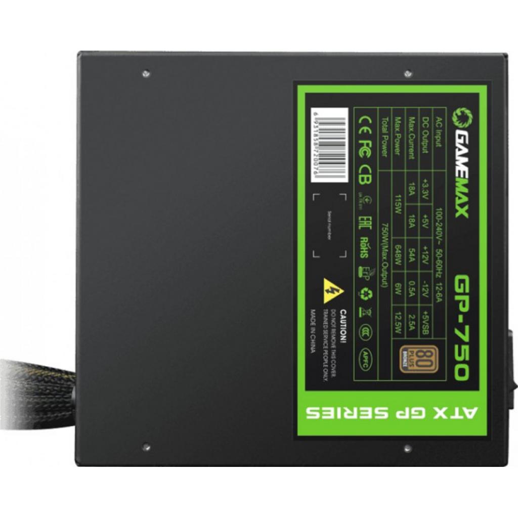 Блок питания Gamemax 750W (GP-750) изображение 7