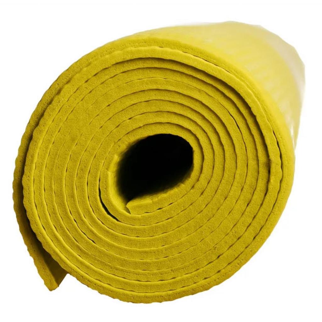 Коврик для фитнеса PowerPlay 4011 173 x 61 x 0.8 см Yellow (PP_4011_Yellow_0.8) изображение 4