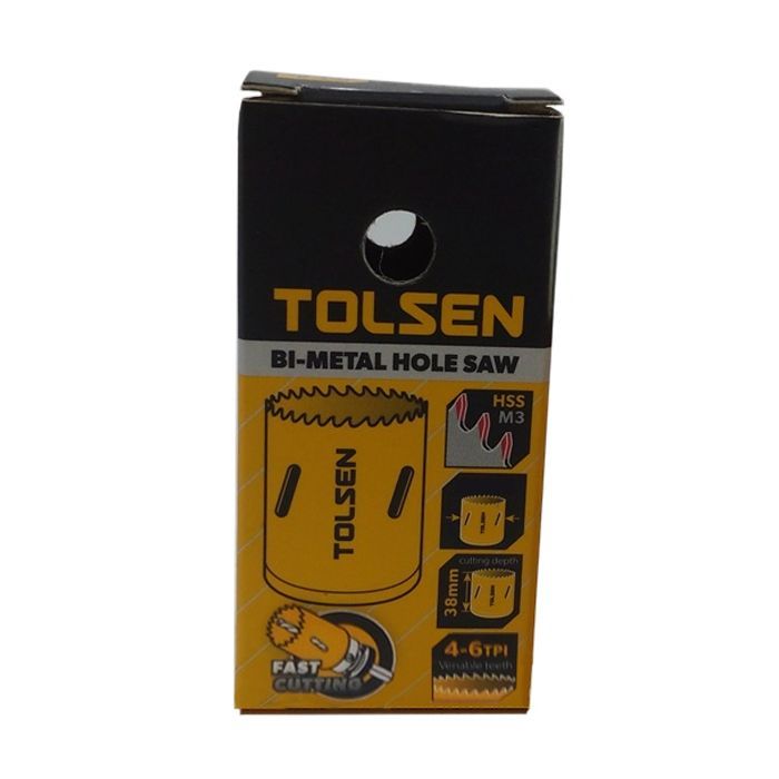 Коронка Tolsen биметаллическая 60 мм (75760) изображение 2