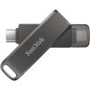 USB флеш накопичувач SanDisk 64GB iXpand Drive Luxe Type-C /Lightning (SDIX70N-064G-GN6NN) зображення 2