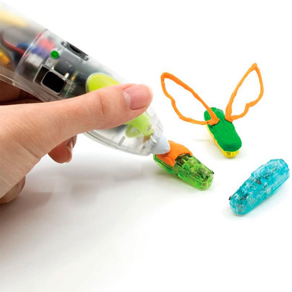 3D - ручка 3Doodler Start для детского творчества - Hexbug (8SPSRBUG3E) изображение 4